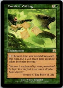 Magic the Gathering MTG Words of Wilding Onslaught PL ref.M035 - Picture 1 of 3