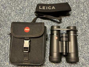 Leica Ultravid HD 8x42 Binoculars Case Strap Lens Caps - Excellent Condition - Picture 1 of 5