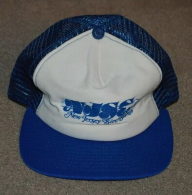 De Colección Nueva Jersey Sire Stakes Camionero Snapback Sombrero Carreras de Caballos Años 80 Hecho en EE. UU. Foto 1 de 4