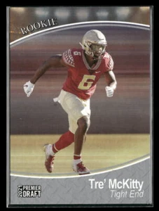 SAGE Premier Draft #113 2021 Tre' McKitty Silver Georgia Bulldogs - Imagen 1 de 2
