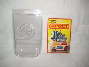 MIP 1976 Matchbox #11 Car Transporter, Red with Unpainted Base and Three Cars - Picture 1 of 7
