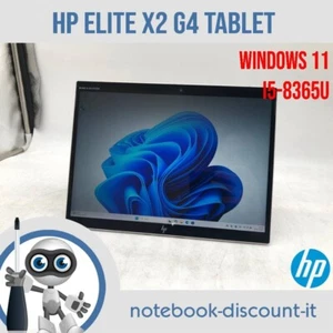 Hp Elite X2 1013 G4 Core i5-8365U 8GB 256GB 13." Touch LTE Tablet - NO TASTIERA - Afbeelding 1 van 17