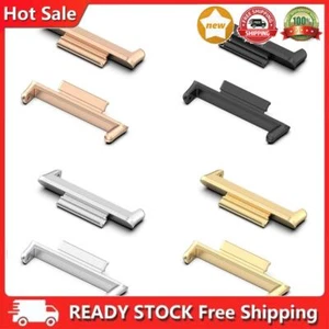 2pcs 24mm Watch Band Adaptor 304 Stainless Steel Strap Adapter No Spring Bars - Zdjęcie 1 z 13