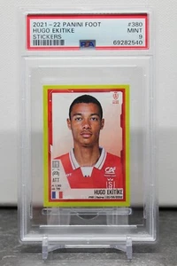Panini Foot 2022 RC Hugo Ekitike Stade Reims No.380 PSA/9 (First Rookie Card?) - Picture 1 of 2