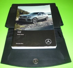 2018 Mercedes GLE 350 550E 43 63 Owners Manual SET 18 GLE350 GLE63 GUIDE +CASE - Picture 1 of 1