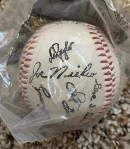 MLB Minnesota Twins Stamped Baseball Ball Sealed Viola Blyleven Hrbek Gaetti Cover