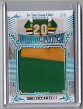 2020-21 Leaf In the Game Used Hockey Cards 20