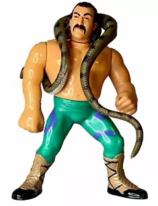 HASBRO WWF JAKE THE SNAKE ROBERTS FEDERACIÓN MUNDIAL DE LUCHA LIBRE 1990 - Imagen 1 de 11