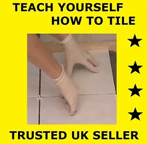 (D91) LEARN DIY BATHROOM & KITCHEN TILING INSTRUCTIONAL DVD - Picture 1 of 1
