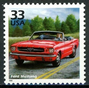 1964 Ford Mustang Convertible MNH US Postage Stamp Scott's 3188H - Picture 1 of 2