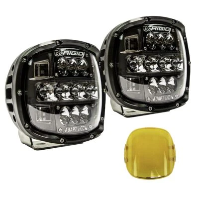 Rigid Industries Adapt XP Extreme Powersports Off-Road LED Lights PAIR 3-Zone 6" - Image 1 of 4