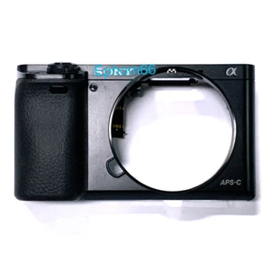Nueva cubierta frontal de goma para Sony ILCE-6000 A6000 + funda superior tapa puerta - Imagen 1 de 2