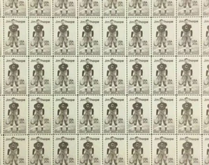 # 2089 20 cent Jim Thorpe Athlete full mint sheet of 50 MNH OG - Picture 1 of 1
