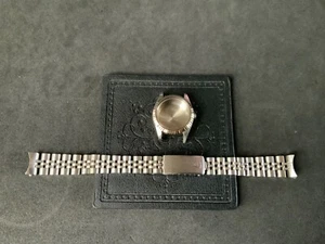 Auténtico bisel acanalado Rolex 69174 18WK, estuche SS, estuche posterior y pulsera de jubileo - Imagen 1 de 10
