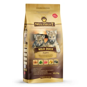 Wolfsblut Puppy Wild Duck - Ente und Kartoffel Trockenfutter 12,5 kg - Bild 1 von 4