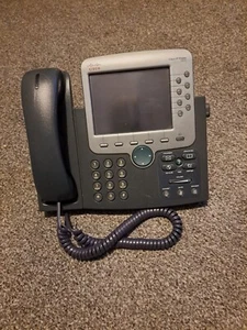 Telefon Cisco 7970G IP VoIP używany - Zdjęcie 1 z 8