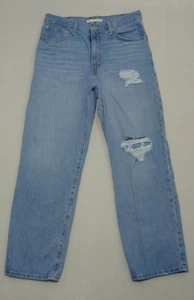 Levi's '94 Baggy Denim Jeans Hi-Rise Distressed Light Wash Women Size (30Wx31L) - Picture 1 of 19