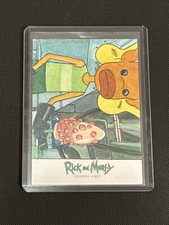Cryptozoic Rick And Morty Season 2 Sketch Card 1/1 Shao Siong UNSIGNED