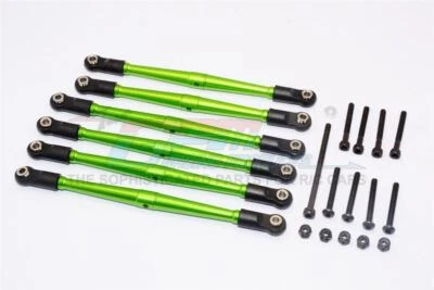 GPM SCX049/295 ALUMINIUM LINK PARTS - 295mm WHEELBASE FOR 1/10 RC AXIAL SCX-10 - Image 1 of 4