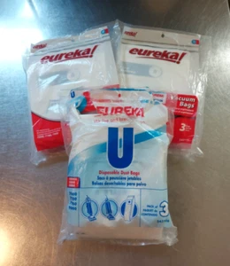 Original Eureka Style U Einweg Vakuumbeutel 54310C 9 Beutel Neu aus altem Lagerbestand 7600, 7700, 7900 - Bild 1 von 1