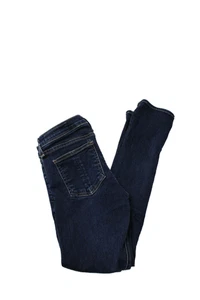 Rag & Bone Jean Womens Cotton Denim 5 Pocket Low-Rise Skinny Jeans Navy Size 24 - Picture 1 of 7