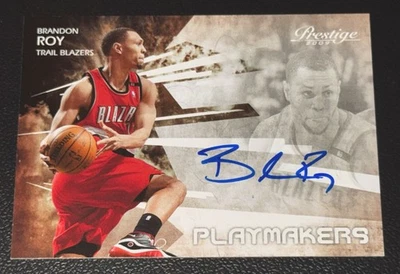 Brandon Roy 2009-10 Prestige Playmakers НА КАРТЕ Авто /57! # 13 блейзеры Panini!! - Изображение 1 из 2