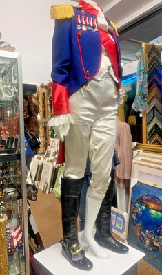 Napoleonic Naval Officer Uniform - Jacket, Vest, Pants, & More Military Costume - Image 1 of 4