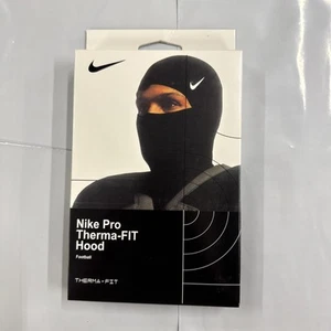 Nike Pro Therma-Fit Hyperwarm Hood Ski Mask Black Shiesty - Picture 1 of 6