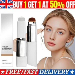 Blanc Cover Cream Stick V White - Color-Changing Foundation Stick with brush - Picture 1 of 11
