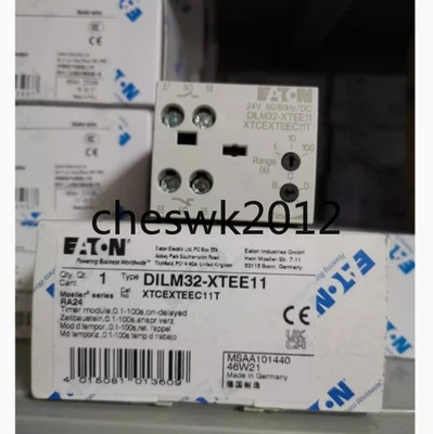 1 PCS NEW IN BOX  EATON DILM32-XTEE11 (RA24) Electronic Delay Module - Image 1 of 3
