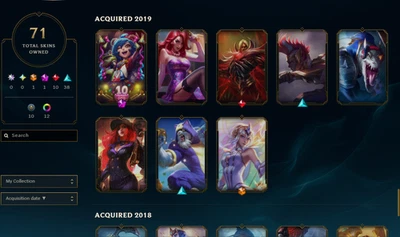 cuenta league of legends eune, 71 skins Foto 1 de 4