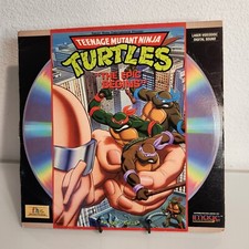 Laserdisc Teenage Mutant Ninja Turtles - The Epic Begins 1989 RARE HTF