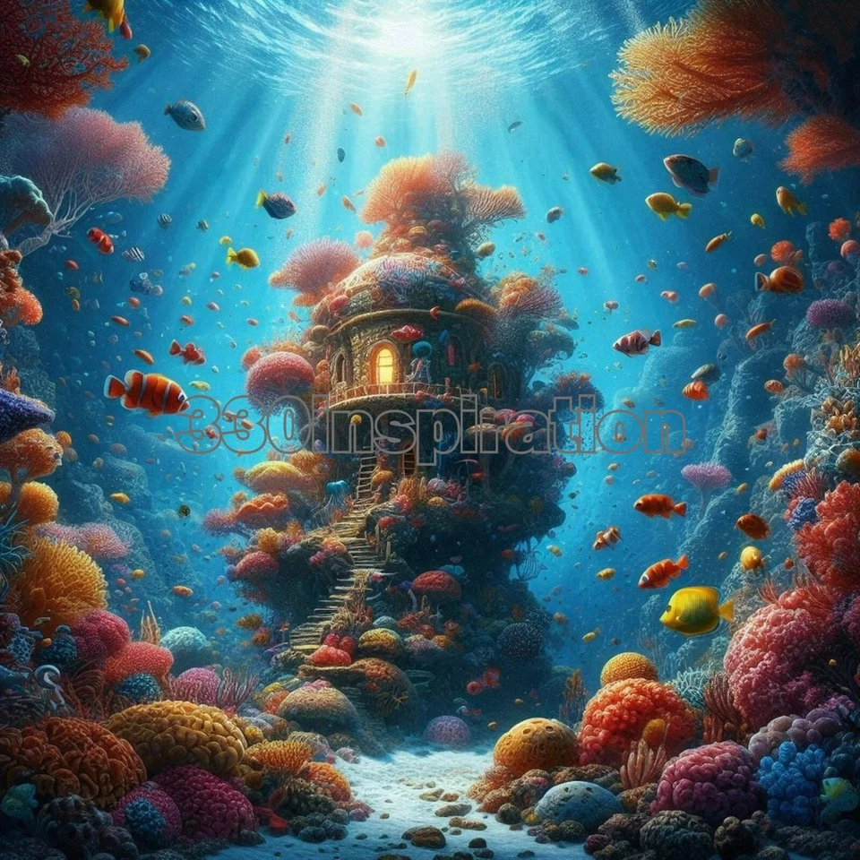 Digital Image Picture Photo Wallpaper Background Desktop Art Fish Reef #A64 - image 1 of 1