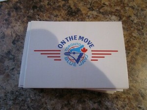 1989 TORONTO BLUE JAYS FIRE SAFETY TEAM SET