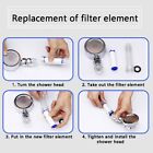 Replaceable Shower Head Filter Enhance Water Quality Reduce Impurities