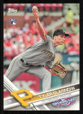 2017 Topps Opening Day #108 Tyler Glasnow RC - Image 1 of 2