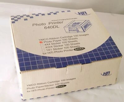 Hi-Touch Imaging HiTi 640DL Photo Printer Ribbon & Paper - Image 1 of 3