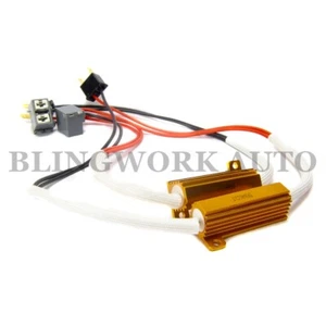 H7 50w 6ohm Load Resistor Car LED Headlight CANbus Control Unit ERROR Canceller - Picture 1 of 6
