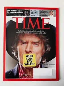 WHO CAN SAY WHAT? ACCEPTABLE TALK DON IMUS April 23 2007 TIME MAGAZINE Kurdistan - Picture 1 of 2