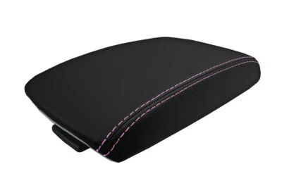 Se adapta a Mazda 3 2010-2013 PVC Cuero Consola Tapa Pull Over Cubierta Puntada Rosa Foto 1 de 4