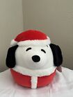 BNWT 10” Squishmallows Peanuts “Snoopy” Christmas