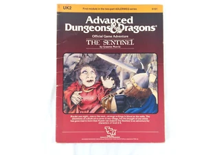 AD&D Advanced Dungeons & Dragons UK2 THE SENTINEL Module #9101 - Picture 1 of 7