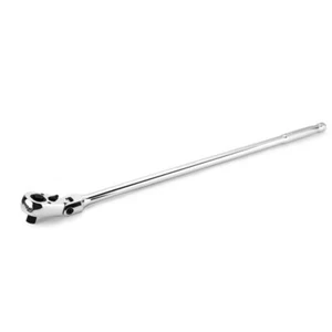 WORKPRO 24" Quick Release Ratchet Handle 1/2" Drive Extra Long Flex Head Ratchet - Picture 1 of 8