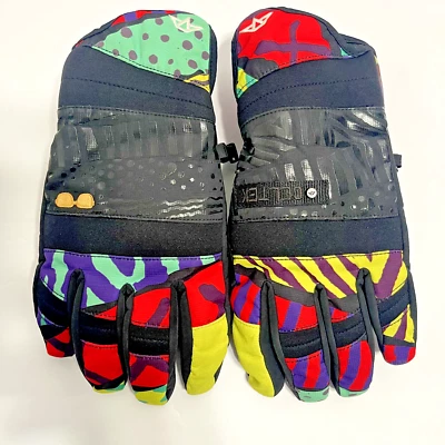 Celtek StormDry Gloves Men's Large Multicolor Pop Art Fleece Lining - Image 1 of 4