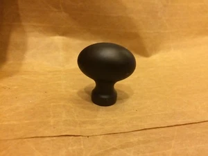 Bronze mit Ölschliff 1-1/4 Zoll Knopf Fußballform massiv Messing - Bild 1 von 2