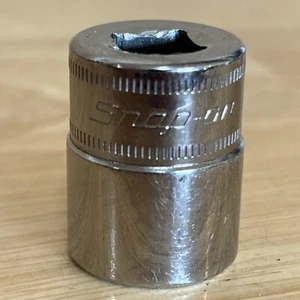 Snap On 17mm Shallow Socket 3/8" Drive 6 Point FSM171 USA - Picture 1 of 6