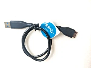 USB3.0 Lead Cable Compatible For WD Seagate Toshiba Portable External Hard Drive - Picture 1 of 5