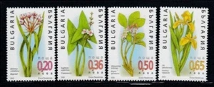 BULGARIA Water Plants MNH set - Picture 1 of 1