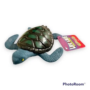 Sea Turtle Life-Like Creatures Autism Sensory Stretchy In Shell Imperial JA-RU - Picture 1 of 5