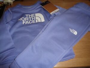 The North Face Girls Tracksuit Age 18-24 Months (C5)